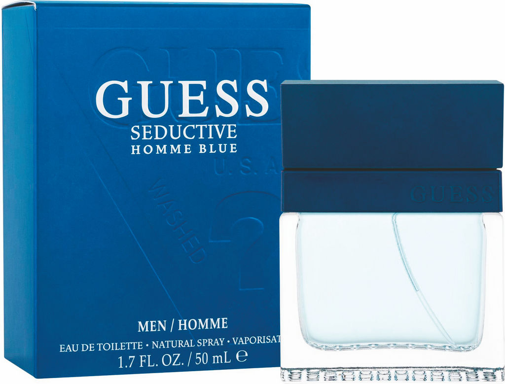 Toaletna voda Guess, Seductive Blue, moški, 50 ml