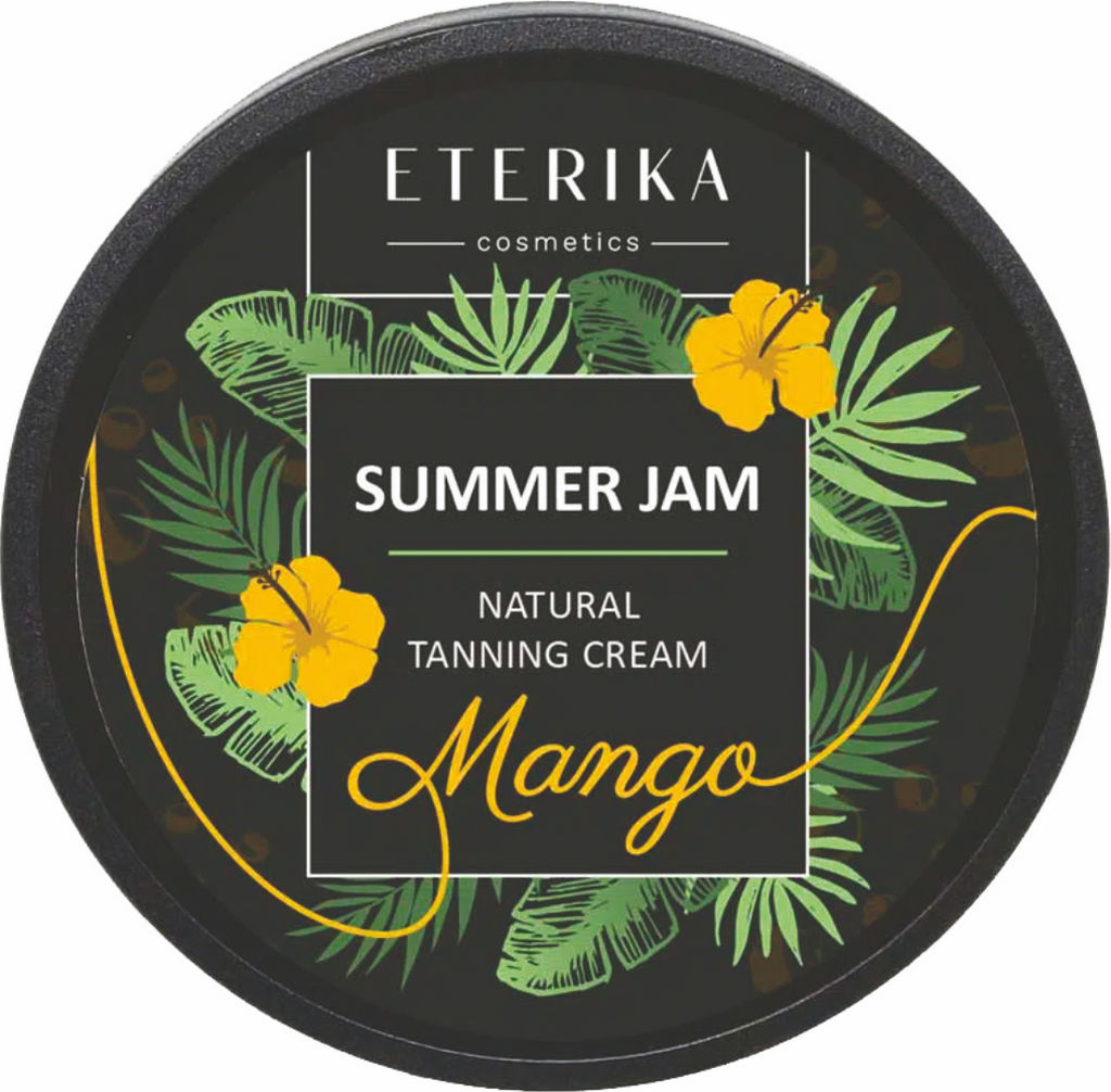 Krema za hitrejšo porjavitev Eterika, Summer Jam, Mango, 190 ml
