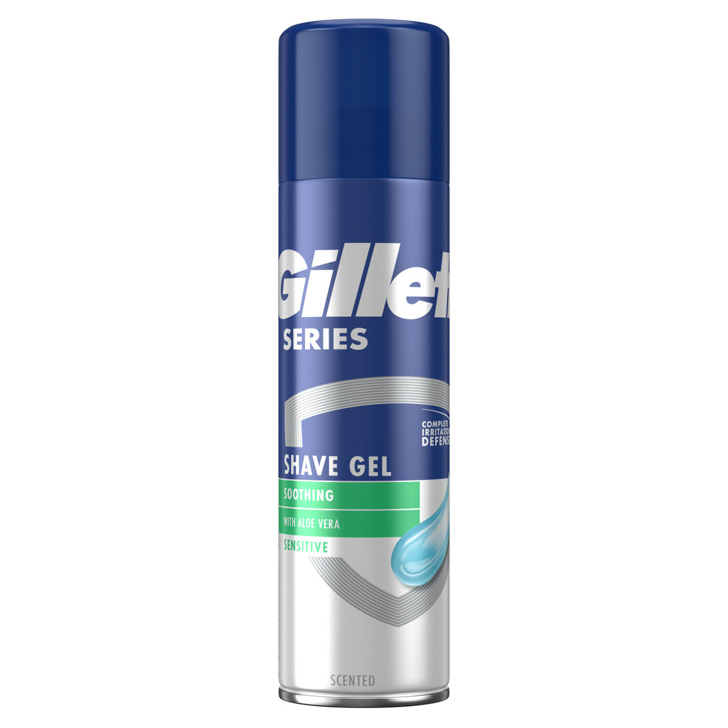 Gel za britje Gillette fusion, občut. kož.200ml