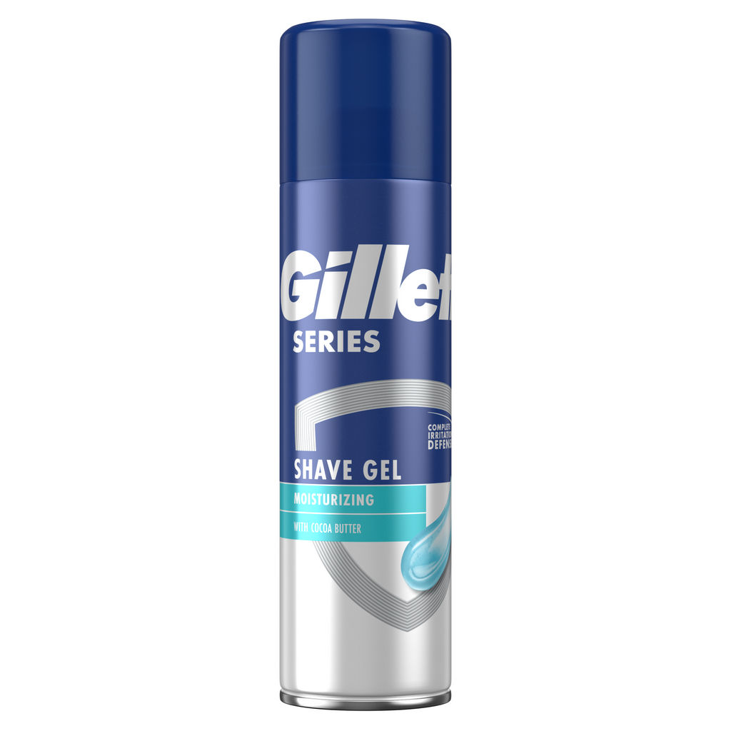 Gel za britje Gillette, za vlaženje kože, 200 ml