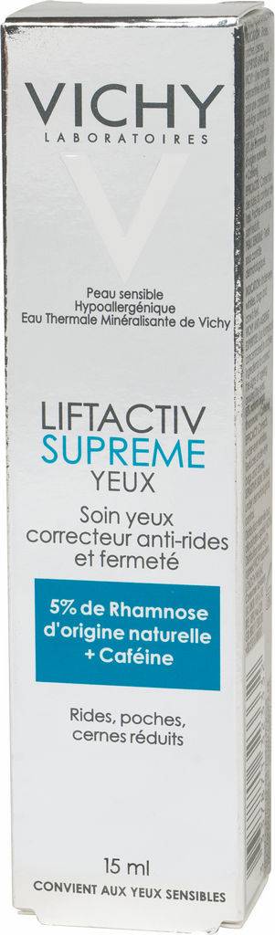 Krema za okoli oči Vichy, Liftactiv Supreme, 15 ml