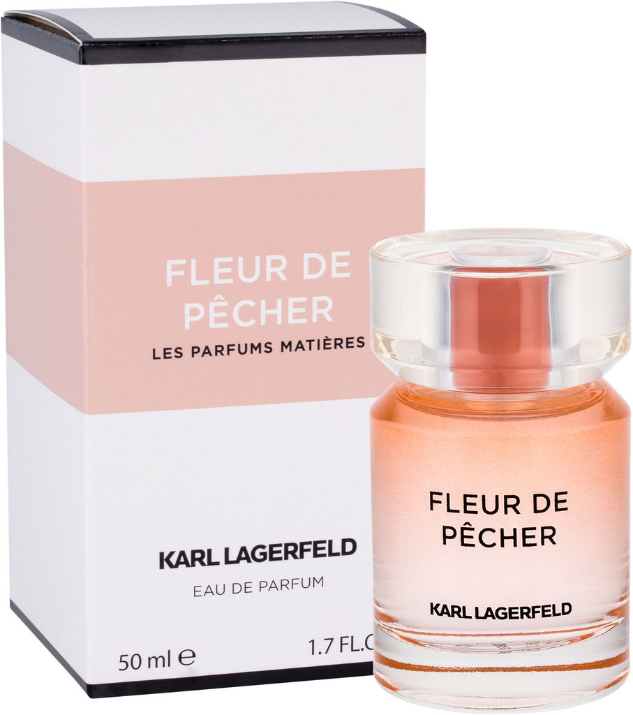 Parfumska voda Karl Lagerfeld, Matieres, Fleur de Pecher, ženska, 50 ml