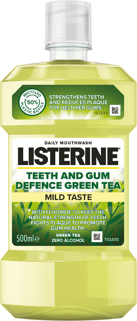 Ustna voda Listerine, Green tea, 500ml