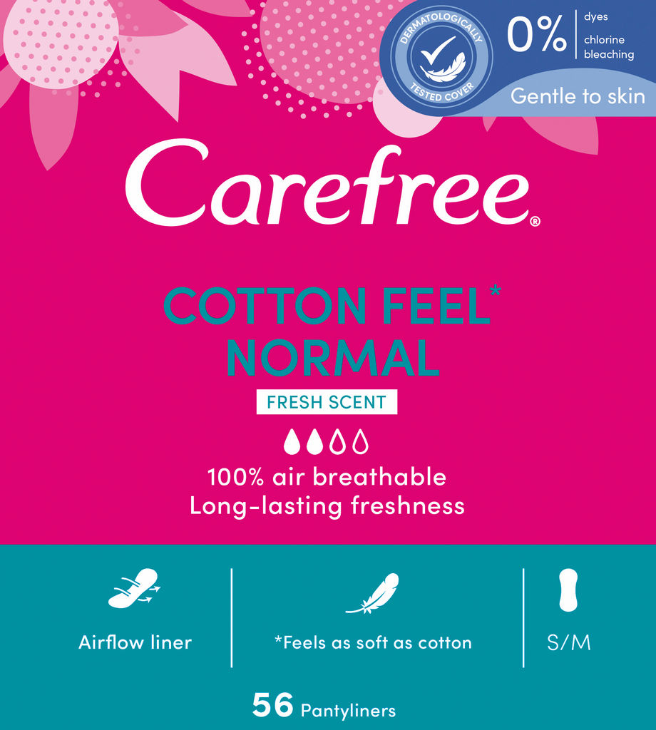 Ščitniki perila Carefree, Cotton fresh, 56/1