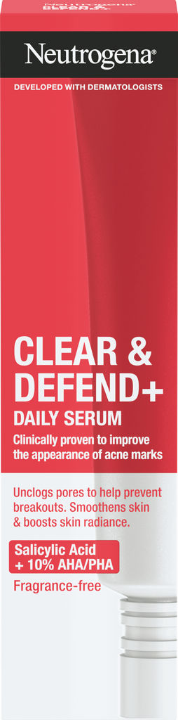 Serum za obraz Neutrogena, Clear & Defend, 30 ml