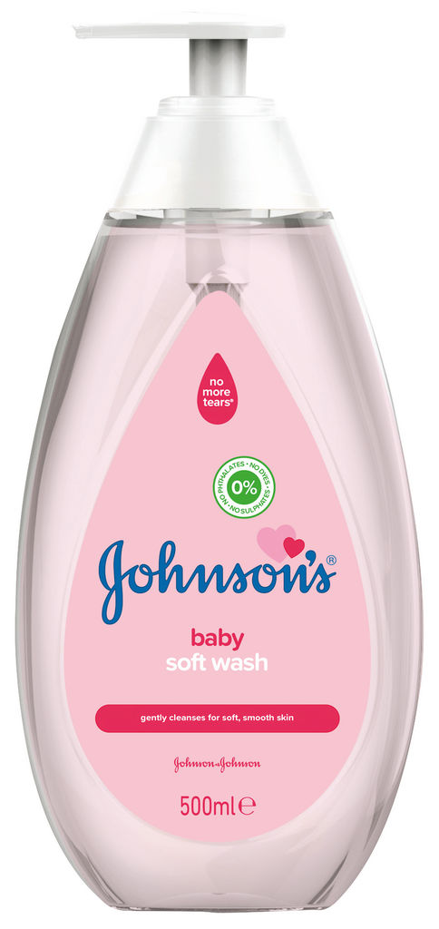 Gel za prhanje Johnson’s, Soft, 500 ml