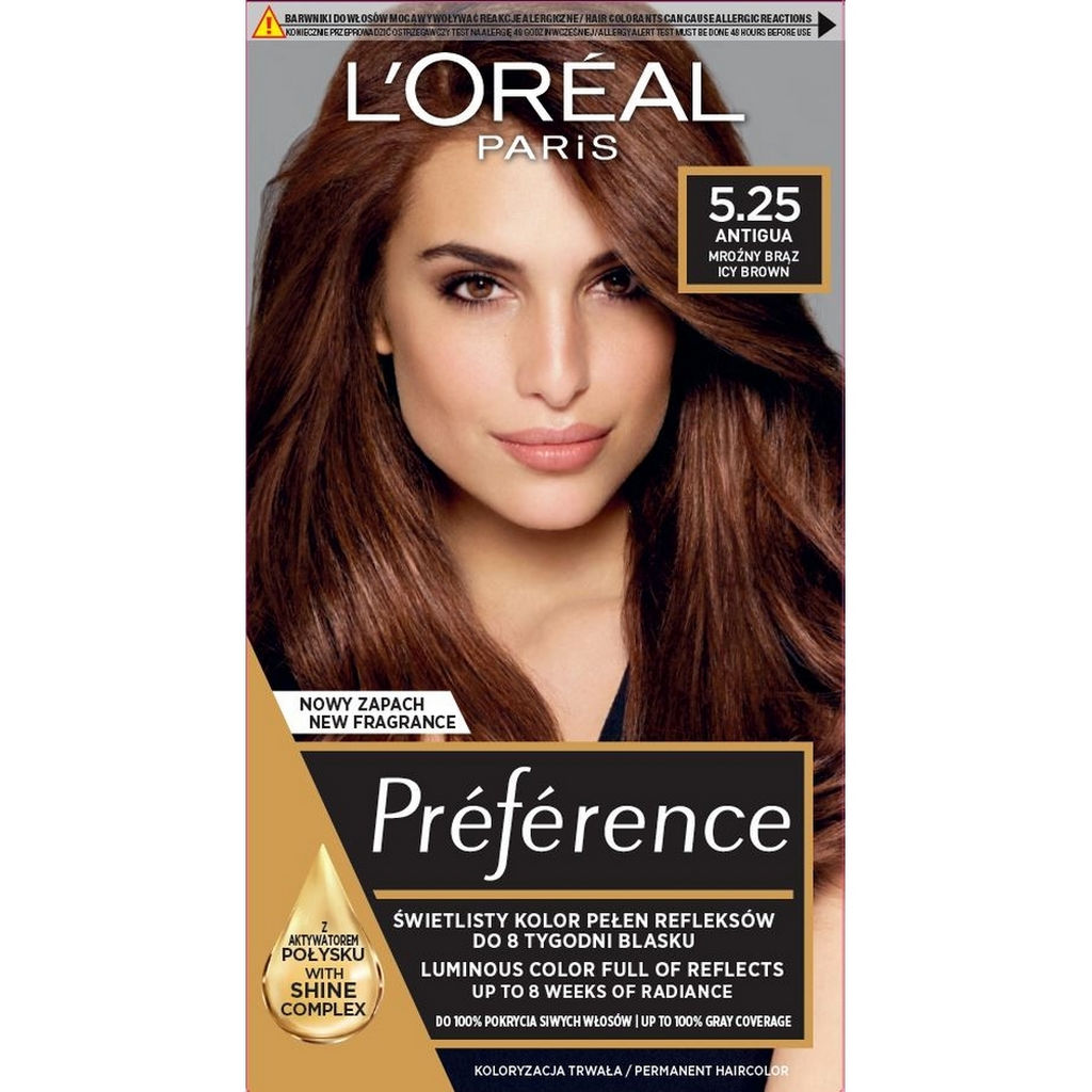 Barva za lase L’Oreal Preference Recital 5.2