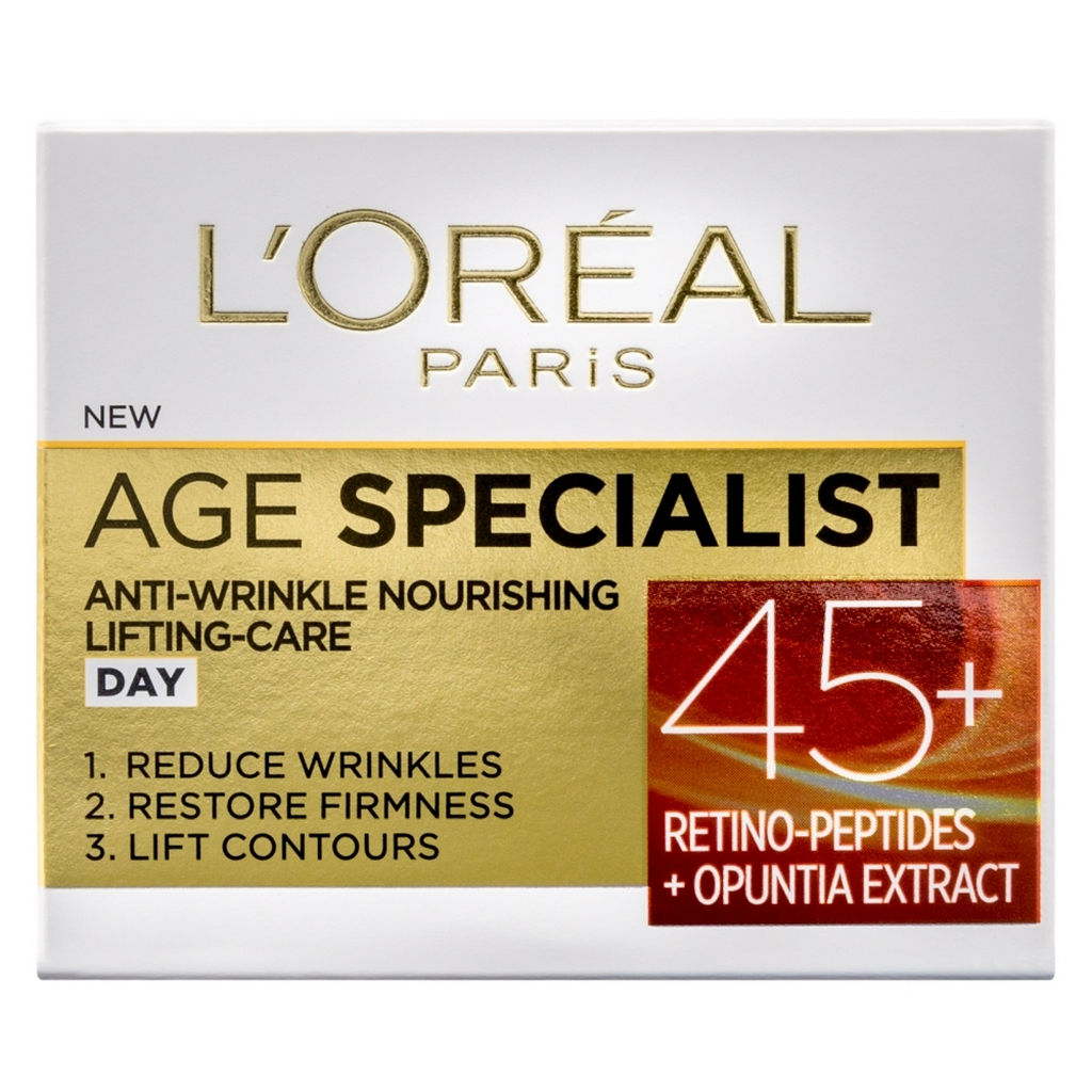 Krema za obraz L’Oreal, Age Specialist 45+, dnevna, 50 ml