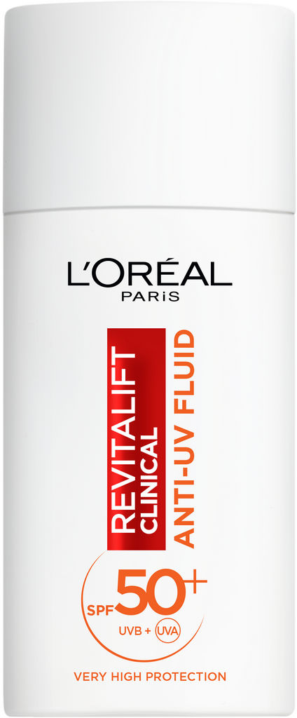 Fluid Loreal, Revitalift Clinical, Vitamin C, SPF 50+, 50 ml