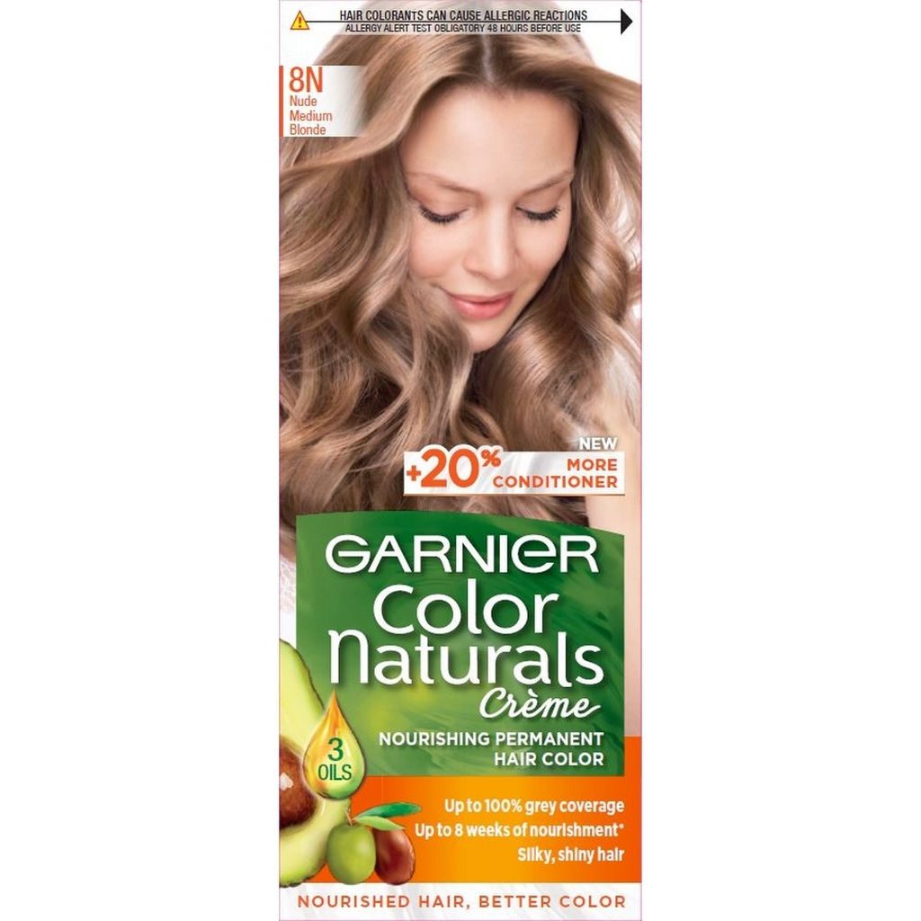 Barva za lase Garnier Color Naturals N8 Nude Medium Blonde