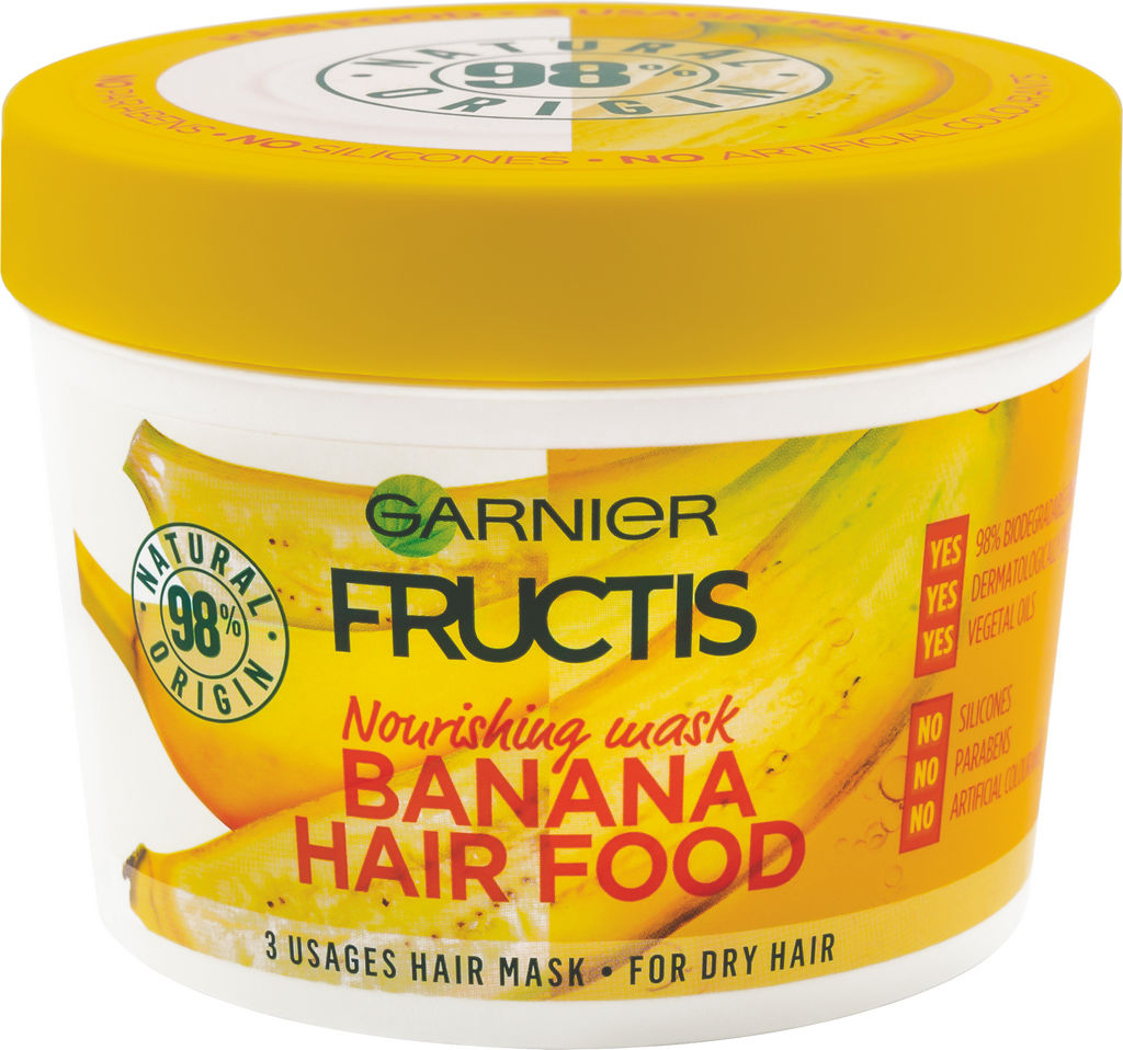 Maska Fructis, Banana Hair food, 390 ml
