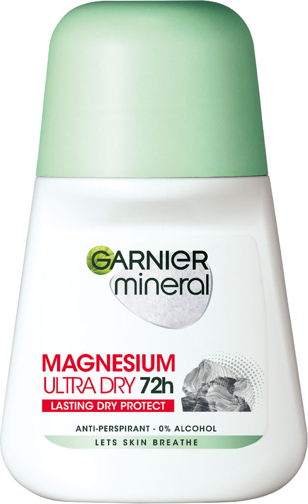 Roll-on Garnier, ženski, Gmin magnesium ultra dry, 50ml