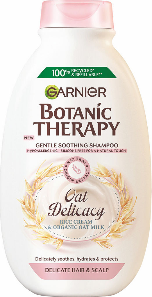 Šampon za lase Garnier, Botanic therapy, Oat Delicacy, 250 ml