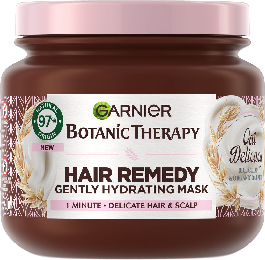 Maska za lase Botanic Therapy, Hair Remedy, Oat Delicacy, 340 ml
