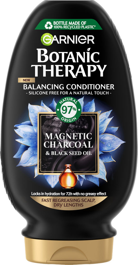 Balzam za lase Botanic Therapy, Charcoal, 200 ml
