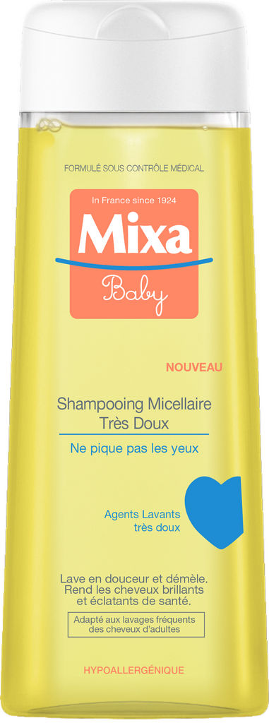 Šampon Mixa, Baby, micellar, 300 ml