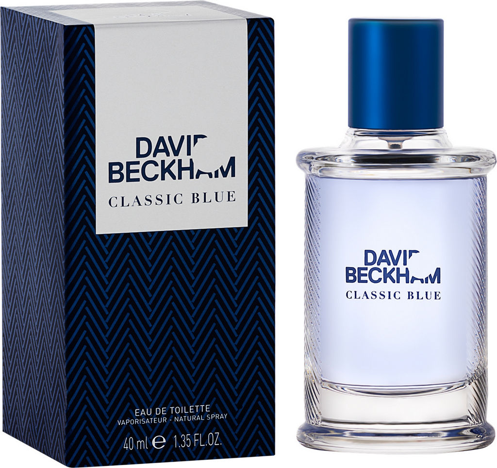 Toaletna voda David Beckham, Classic Blue, moška, 40ml