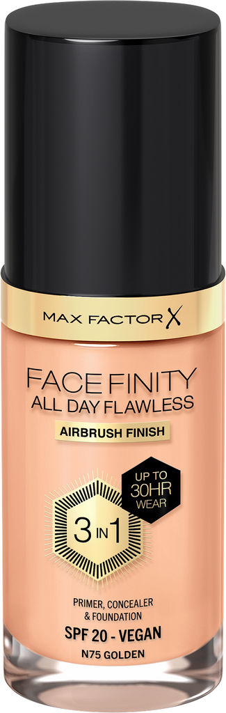 Podlaga za obraz Max Factor, tekoča, Facefinity 3 v 1, N70  Golden, 30 ml
