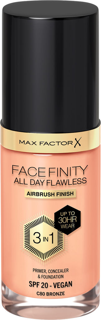 Podlaga za obraz Max Factor, tekoča, Facefinity 3 v 1, C70  Bronze, 30 ml
