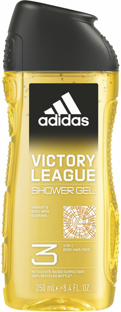 Gel za prhanje Adidas, Victory League, moški, 250 ml