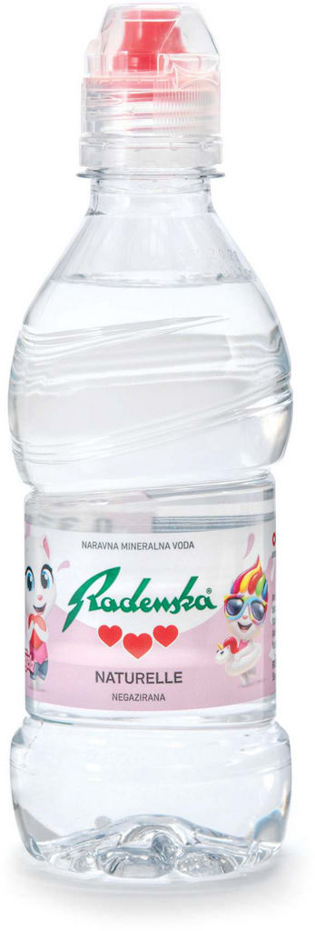 Voda Radenska Naturelle, junior, 0,33 l