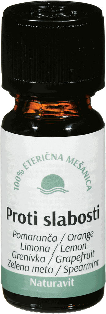 Mešanica eteričnih olj Naturavit, Proti slabosti, 10 ml