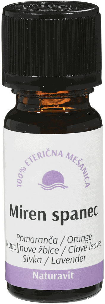 Mešanica eteričnih olj Naturavit, Miren spanec, 10 ml
