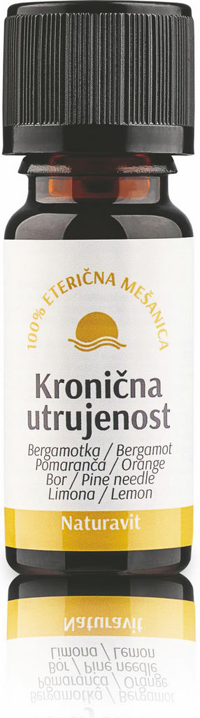 Mešanica eteričnih olj Naturavit,  Kronična utrujenost, 10 ml