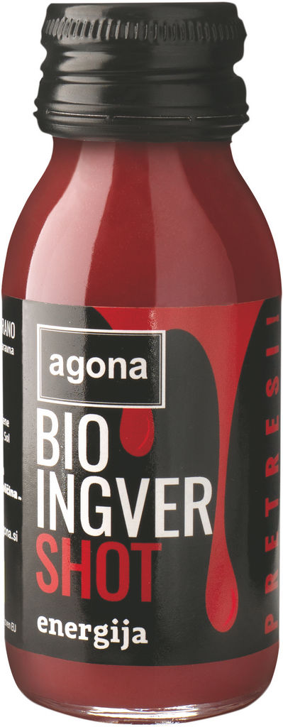 Napitek Bio ingver Shot, energija, 60 ml