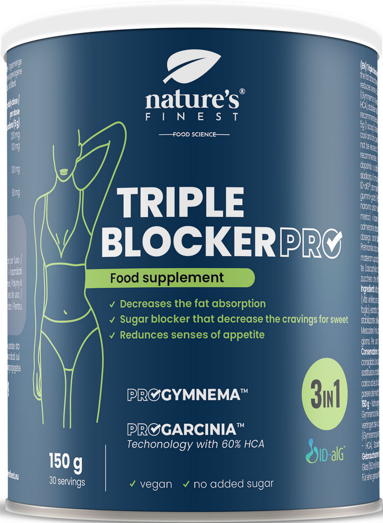 Prehransko dopolnilo Nature’s Finest, Triple blocker PRO, 150 g