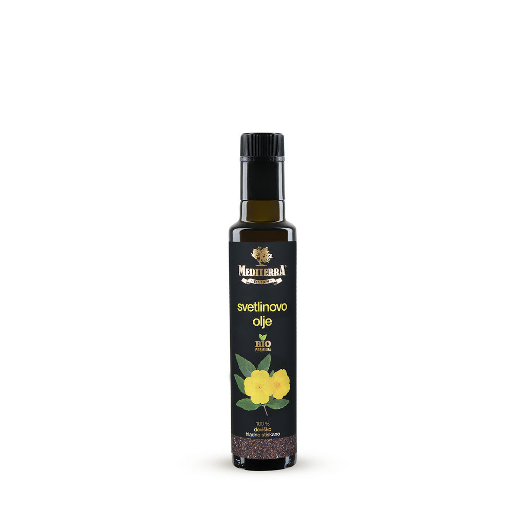 Olje Bio  svetlinovo Mediterra, premium, 250 ml