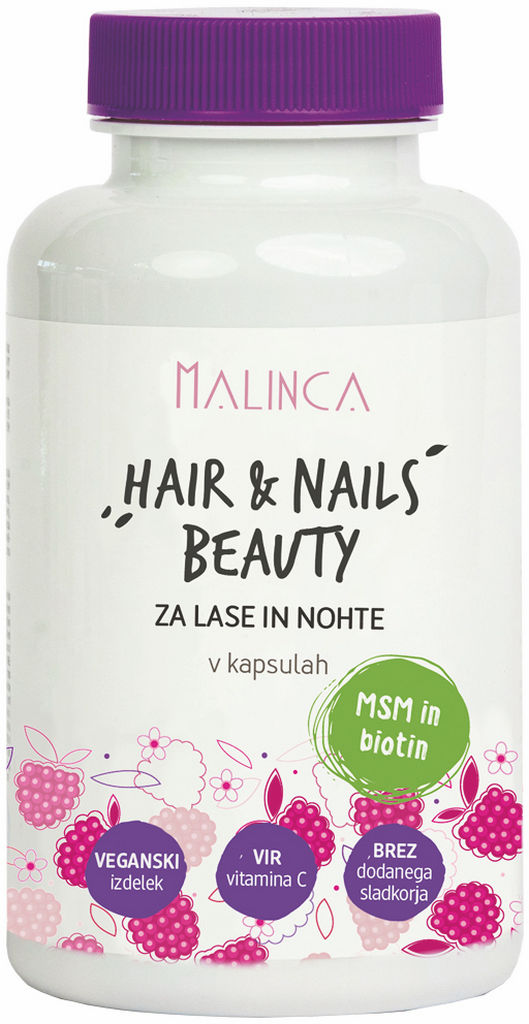 Prehransko dopolnilo Malinca, Hair & Nails Beauty, 90/1
