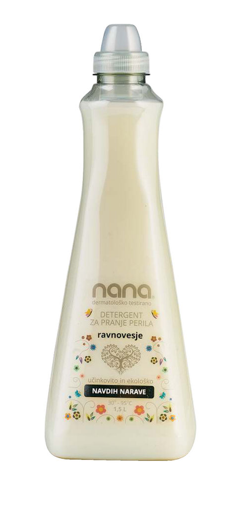 Detergent Nana za perilo, Ravnovesje, 1,5l