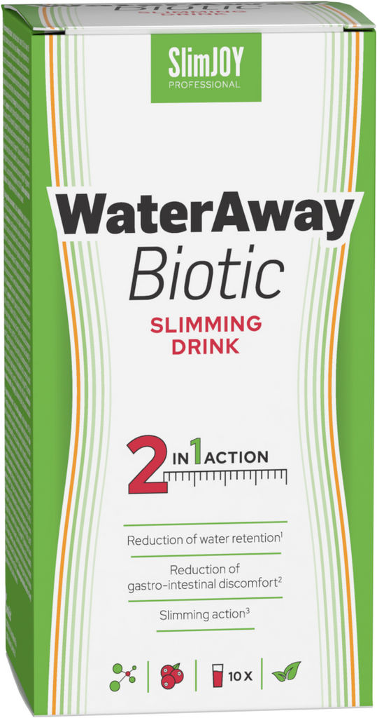 Prehransko dopolnilo Sensilab, SlimJoy PRO, Water Away Biotic, 10/1