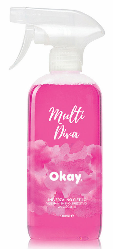 Čistilo univerzalno Okay, Multi Diva, 500 ml
