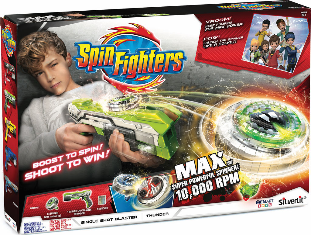 Igrača Spin Fighters Thunder 8/1