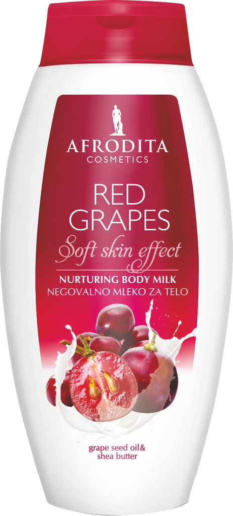 Mleko za telo Afrodita, Red Grapes, 250 ml