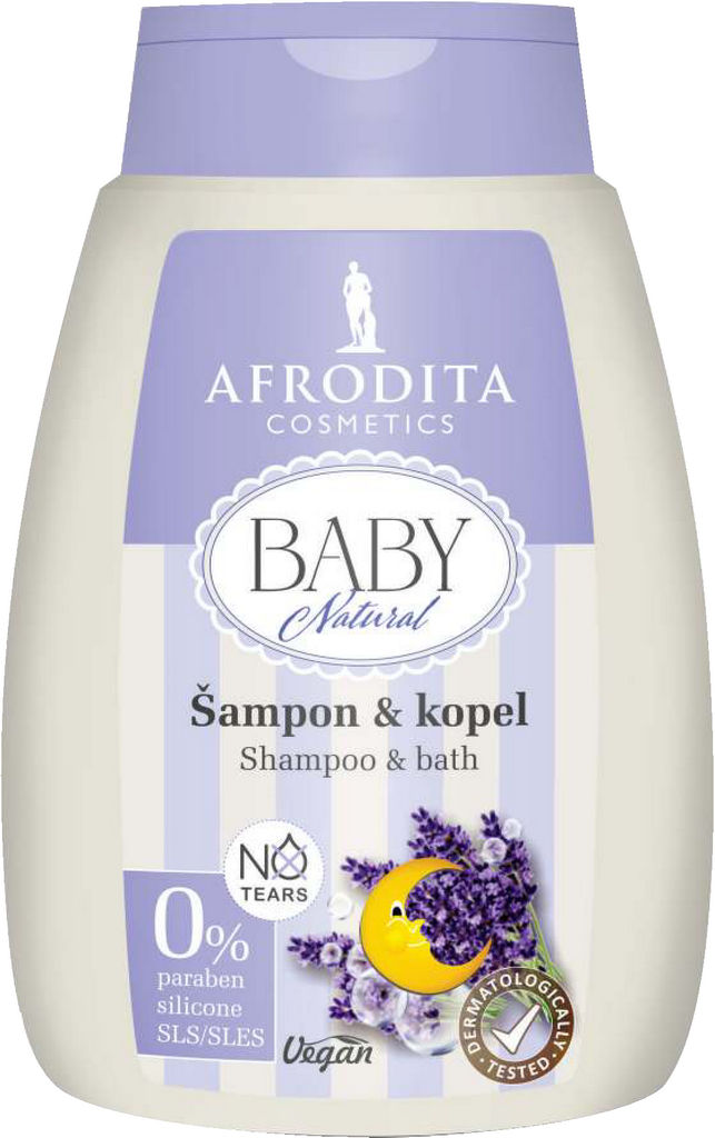 Šampon&kopel Baby, natural, 200ml
