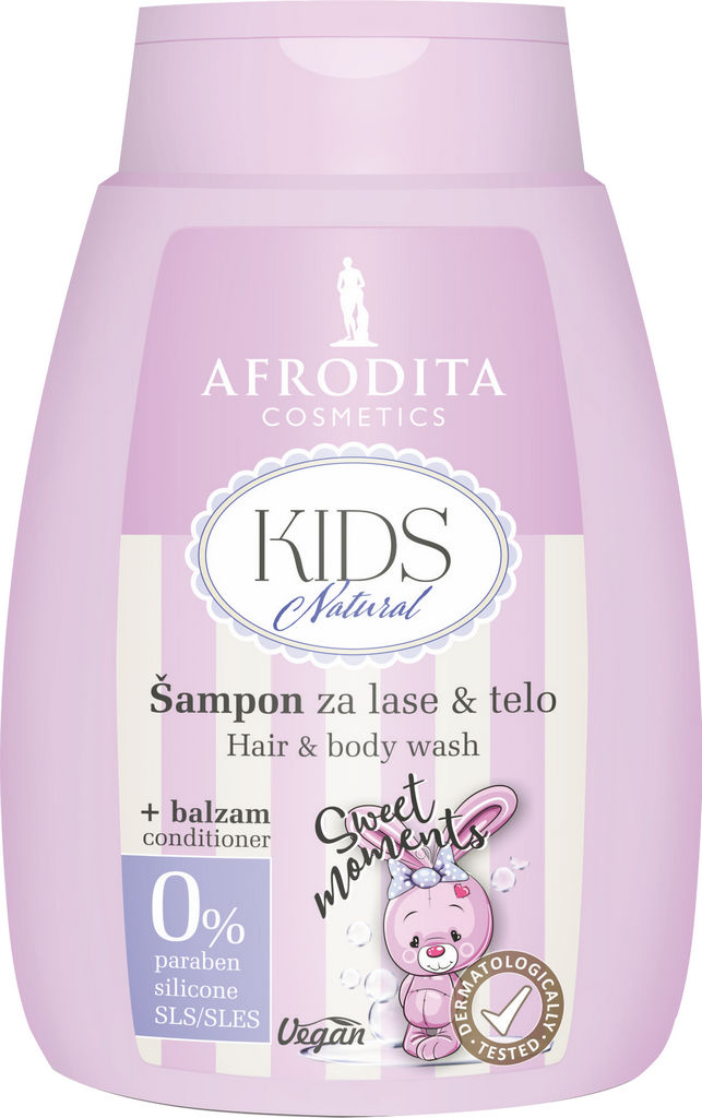 Šampon&balzam&telo Kids, Natural, 200ml