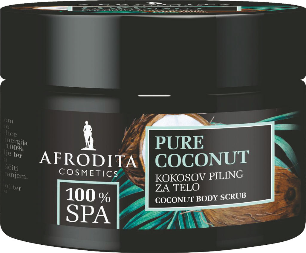Piling za telo Afrodita, 100 % SPA Pure Coconut, 175 g