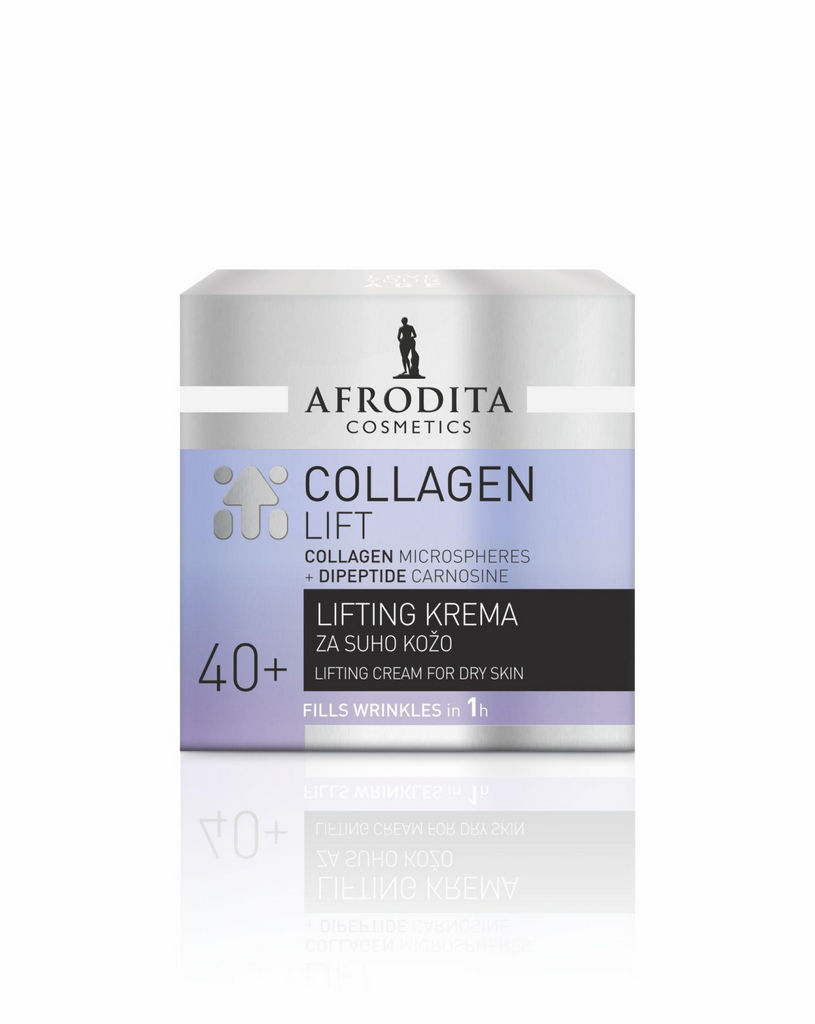 Krema Afrodita, Collagen lift, za suho kožo, 50 ml