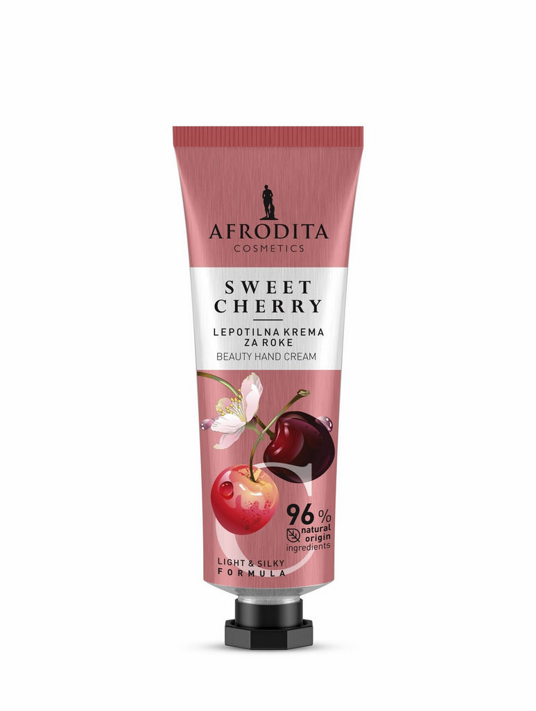 Krema lepotilna za roke Afrodita, Sweet cherry, 50 ml