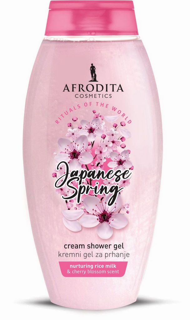 Gel za prhanje Afrodita, Japanese Spring, 250 ml