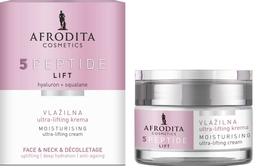 Krema vlažilna Afrodita, 5Peptide-Lift, ultra-lifting, 50 ml