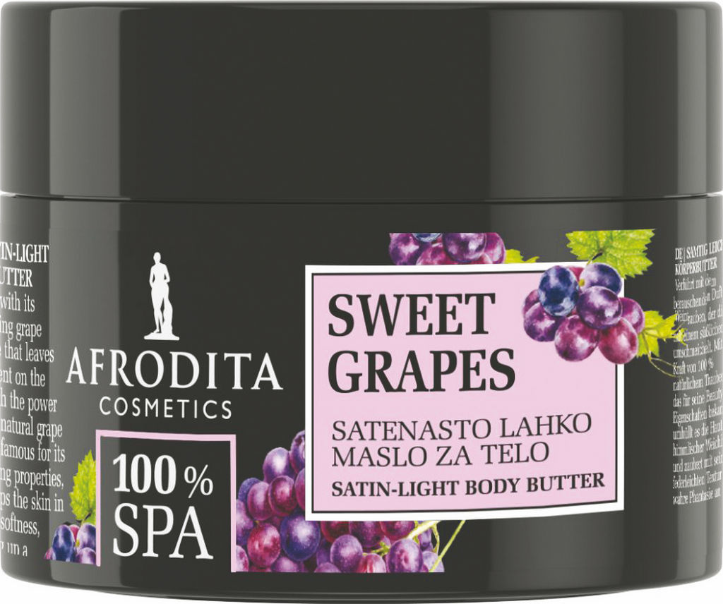 Maslo za telo Afrodita, Sweet Grapes, 200 ml