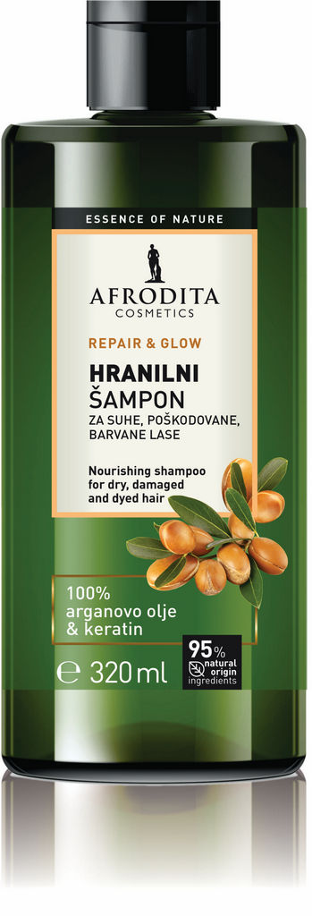 Hranilni šampon za suhe, pošk. lase HC ESSENCE  320 ml