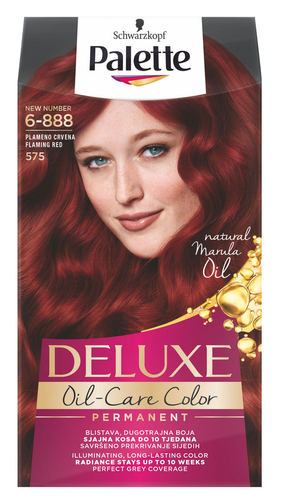 Barva za lase Palette Deluxe, 575, ognj.rdeč