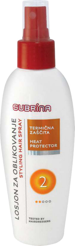 Losjon Subrina, za termično zaščito in oblikovanje las, sprej, 150 ml