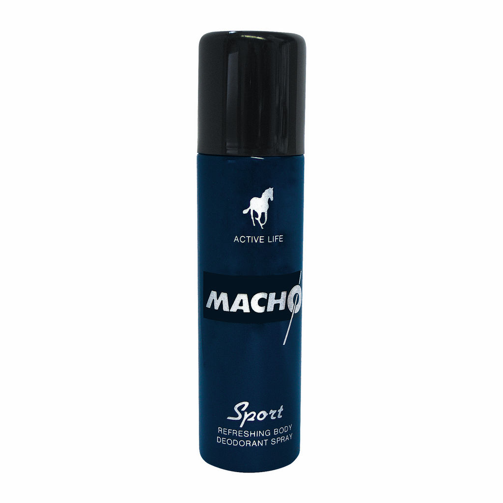 Dezodorant Macho, sprej, Sport, moški, 150 ml