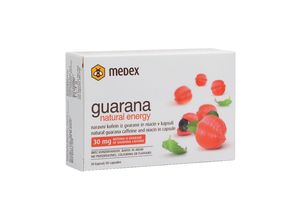 Prehransko dopolnilo Medex, Guarana, natural energy, 30/1